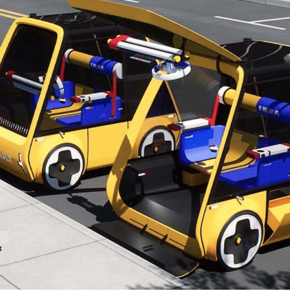 voiture Ikea Renault électrique