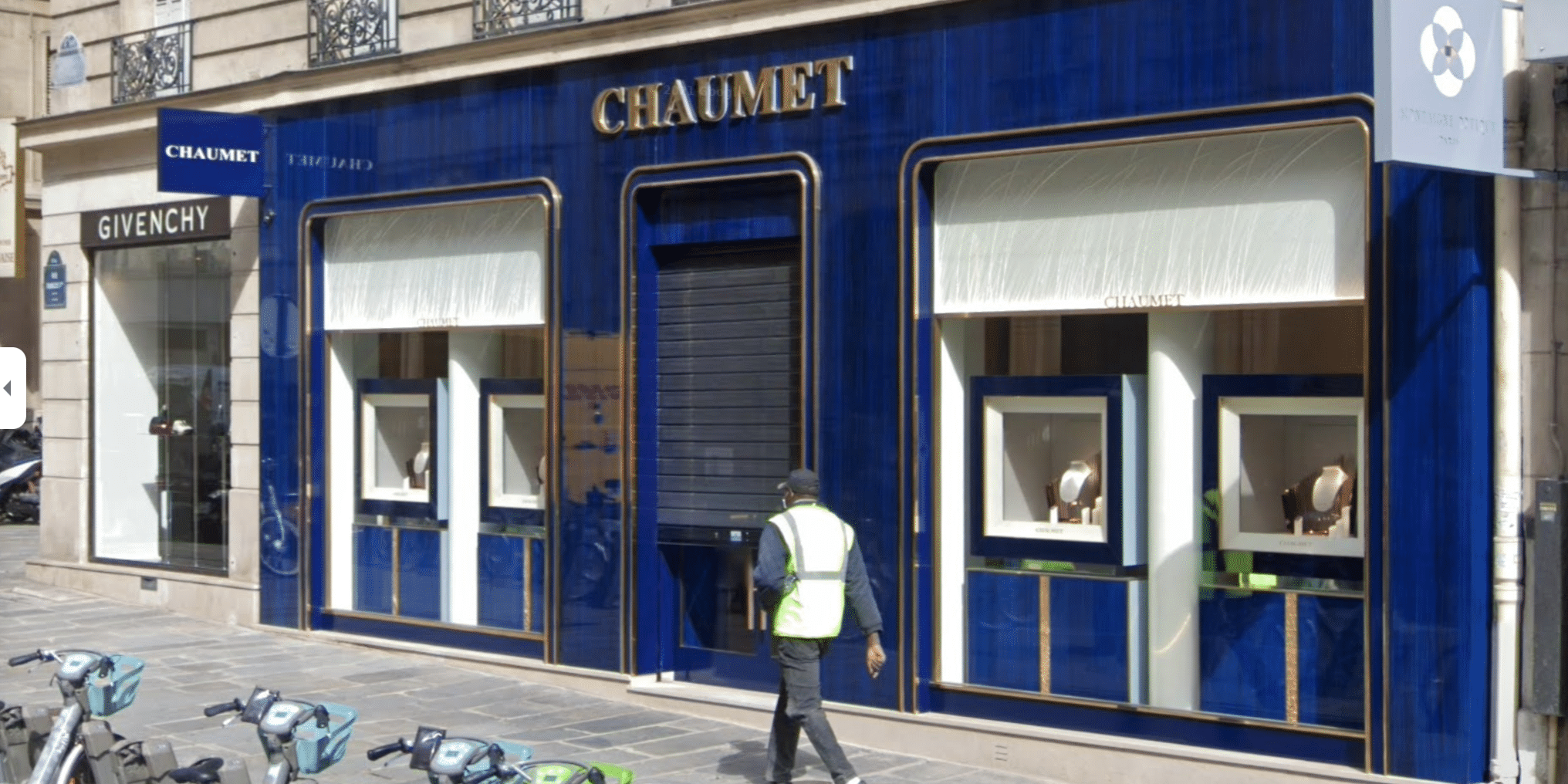 trottinette électrique Chaumet Paris