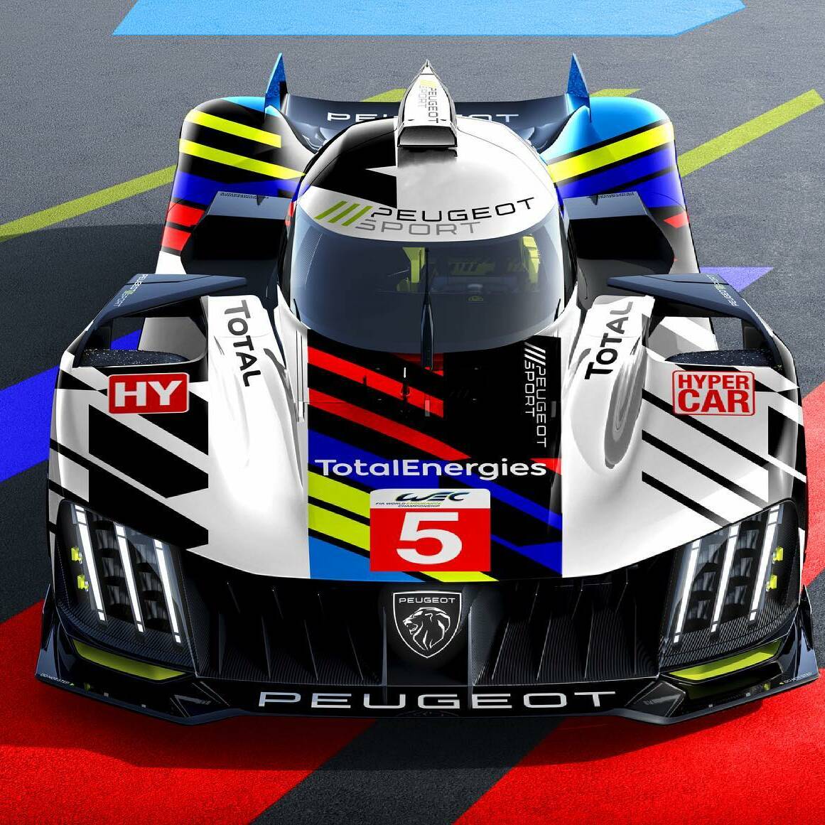 Peugeot 9X8 Hypercar 24 Heures du Mans