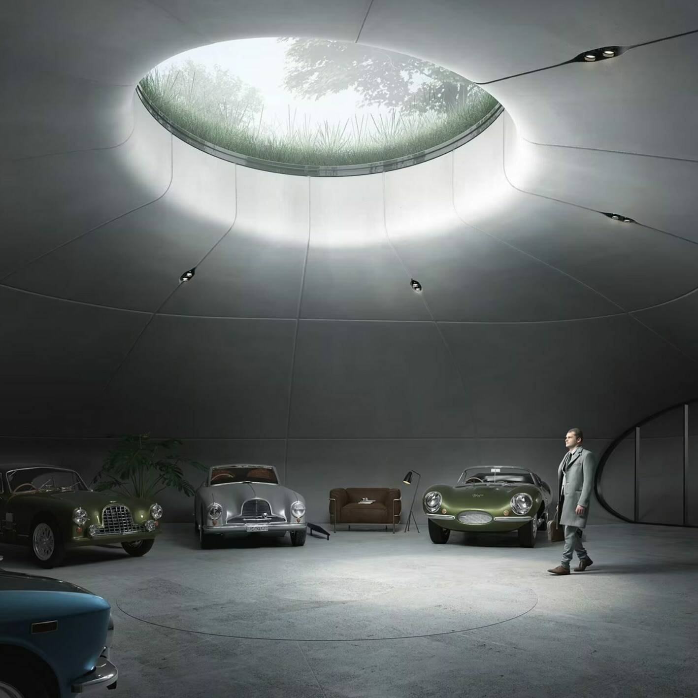 garage de rêve James Bond