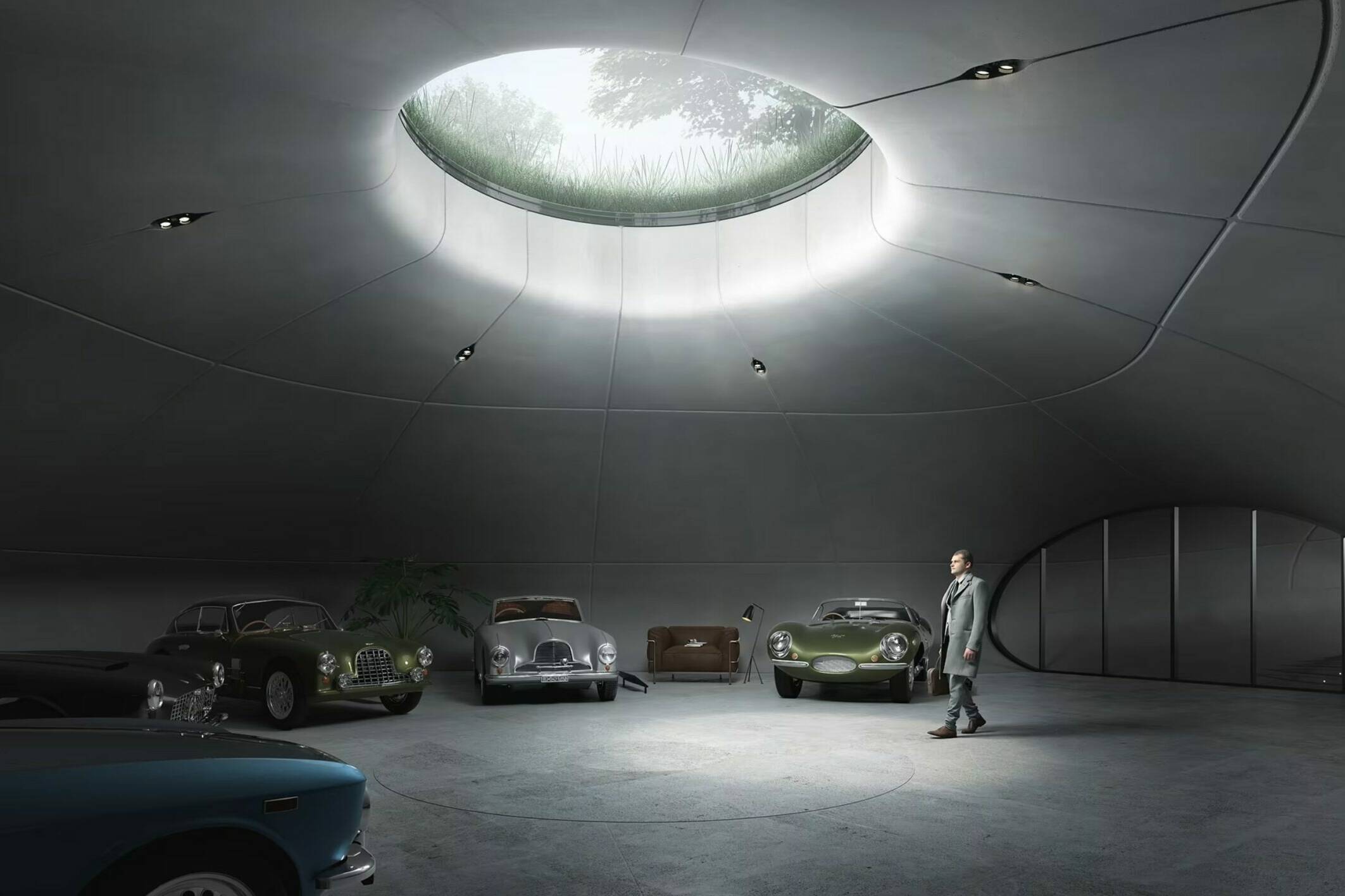 garage de rêve James Bond