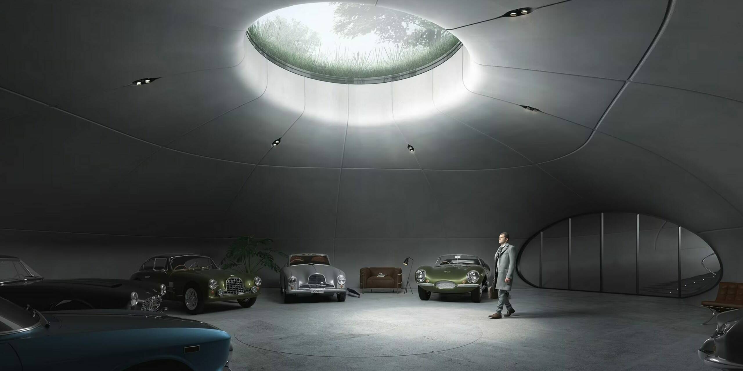 garage de rêve James Bond