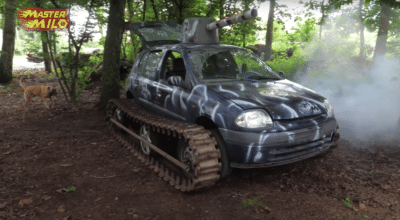 Renault Clio char d'assaut