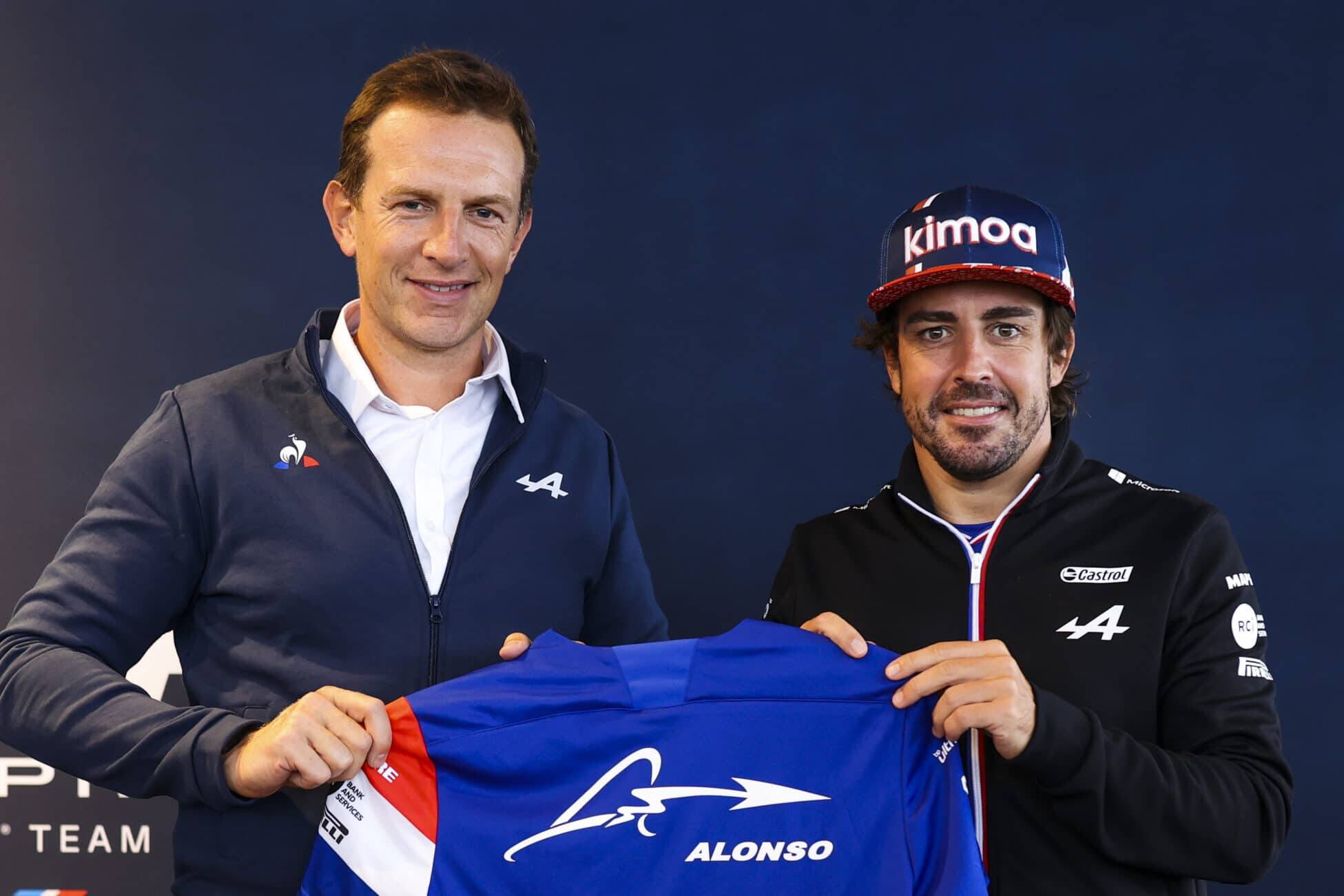 Fernando Alonso Alpine F1 Team