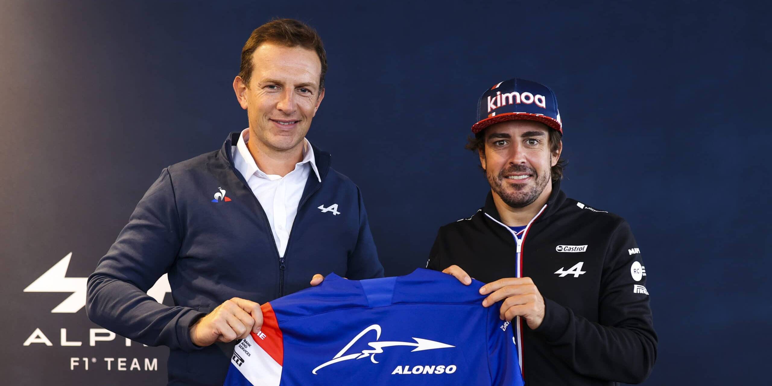 Fernando Alonso Alpine F1 Team