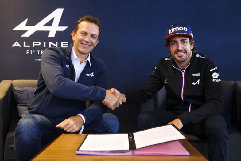 Fernando Alonso Alpine F1 Team