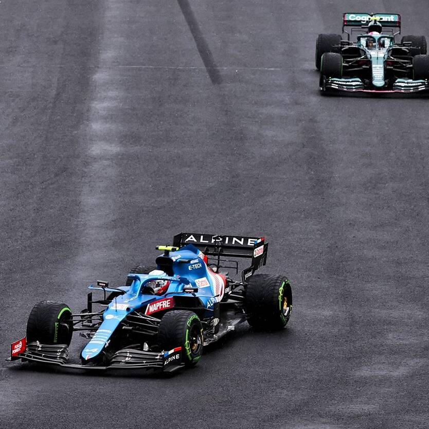 programme GP de Hongrie Esteban Ocon