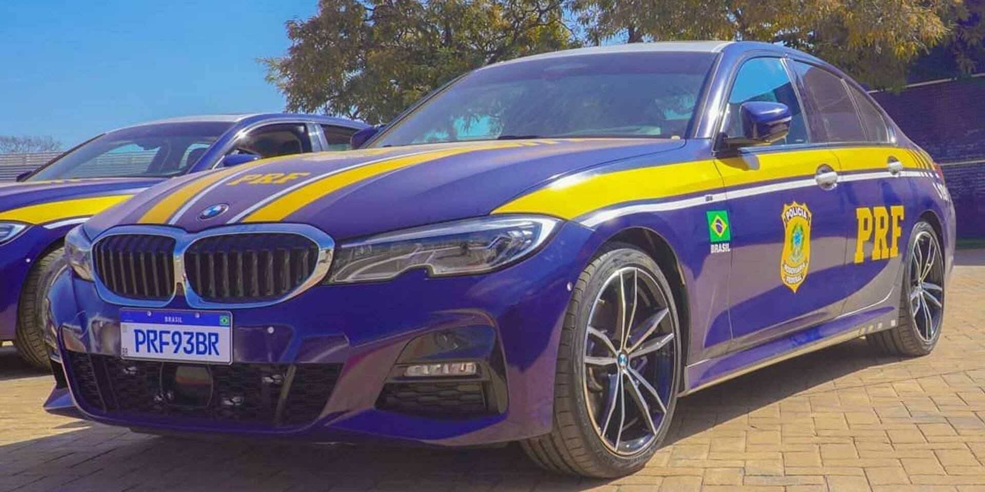 Police voitures saisies Brésil