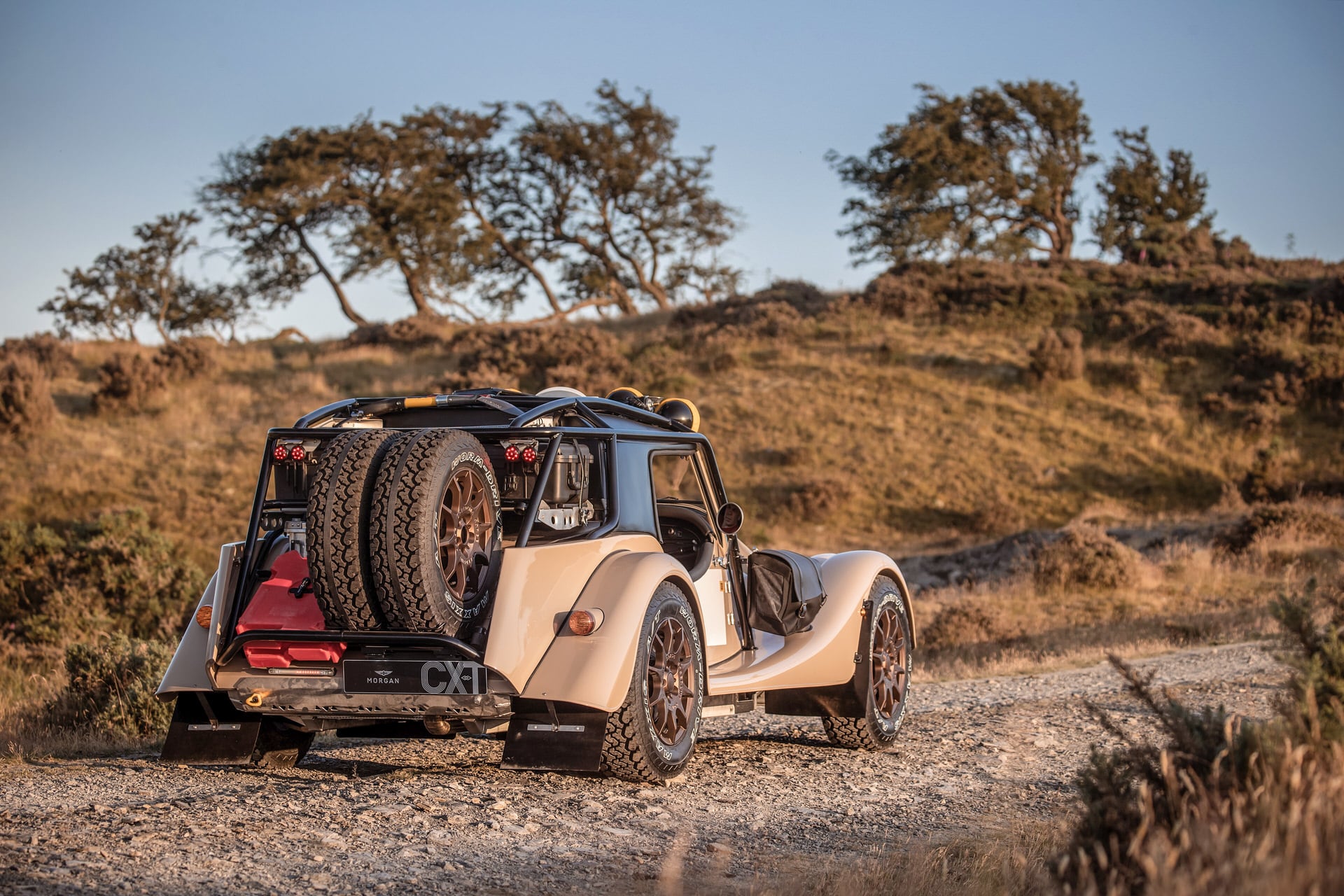 Morgan Plus Four CX T  incroyable ancienne tout  terrain  