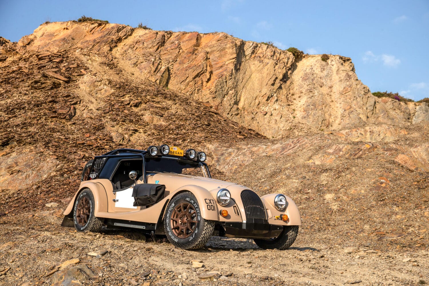 Morgan Plus Four CX T  incroyable ancienne tout  terrain  