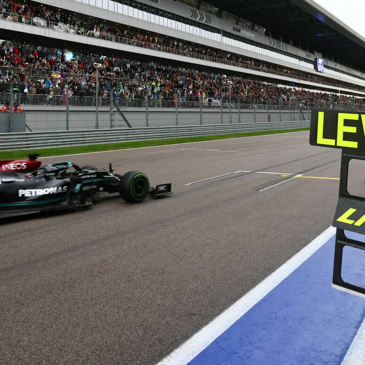 GP de Russie Lewis Hamilton