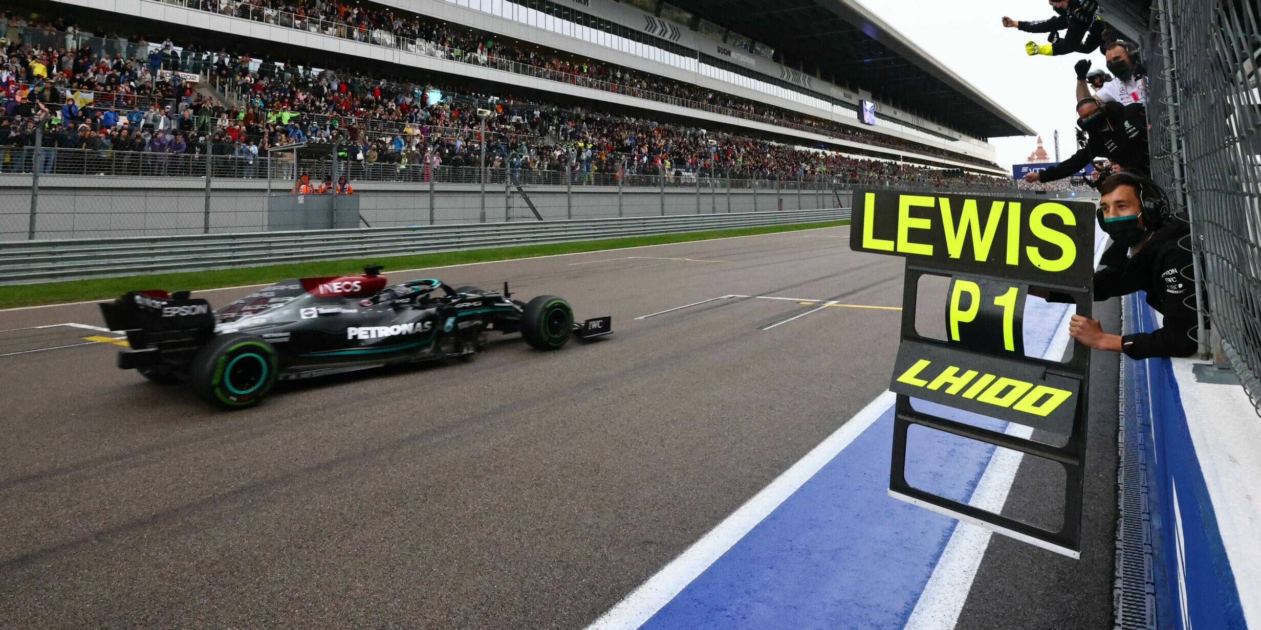 GP de Russie Lewis Hamilton