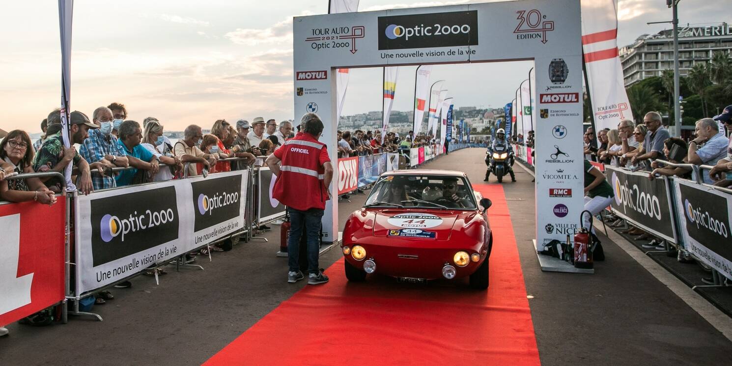 Tour Auto 2021 Fiat 850 parcours Tour Auto 2025