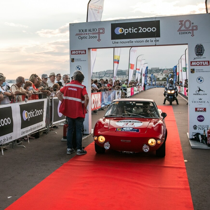 Tour Auto 2021 Fiat 850 parcours Tour Auto 2025