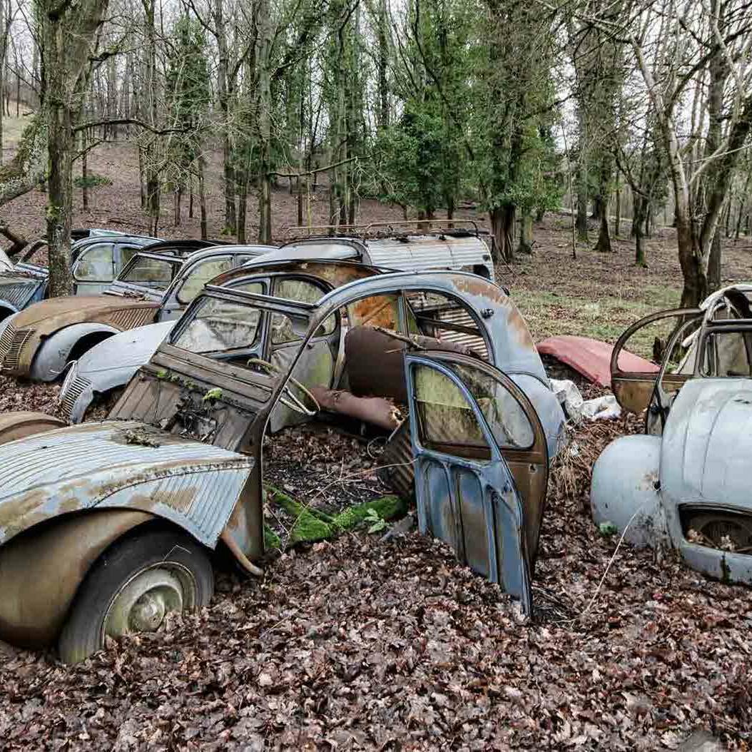 urbex Citroën 2CV