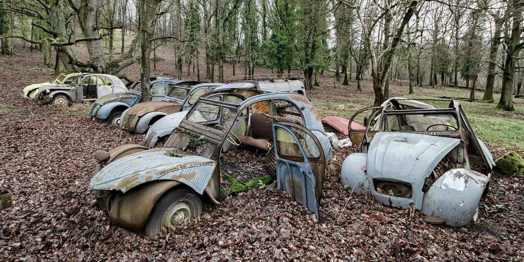 urbex Citroën 2CV
