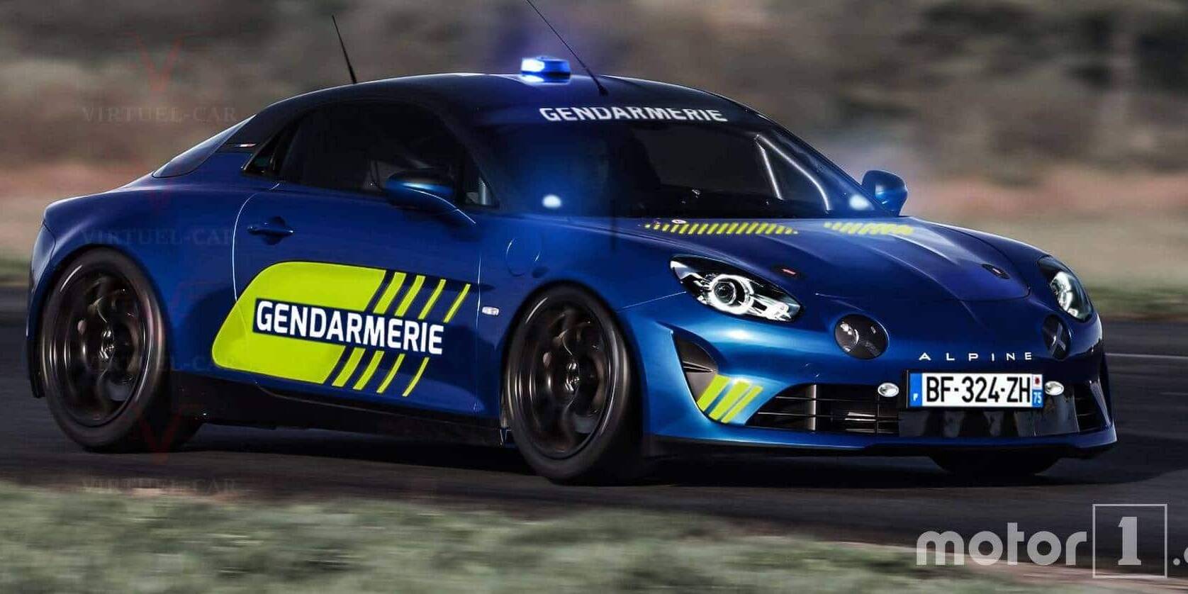 Alpine A110 Gendarmerie nationale