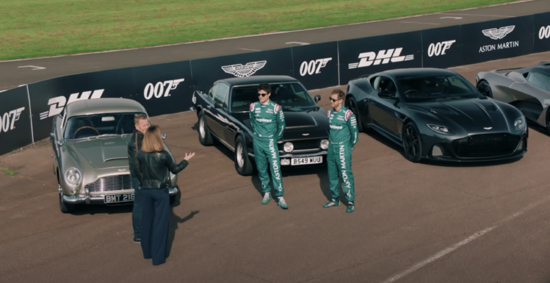 James Bond Mourir peut attendre No Time to Die Aston Martin DB5