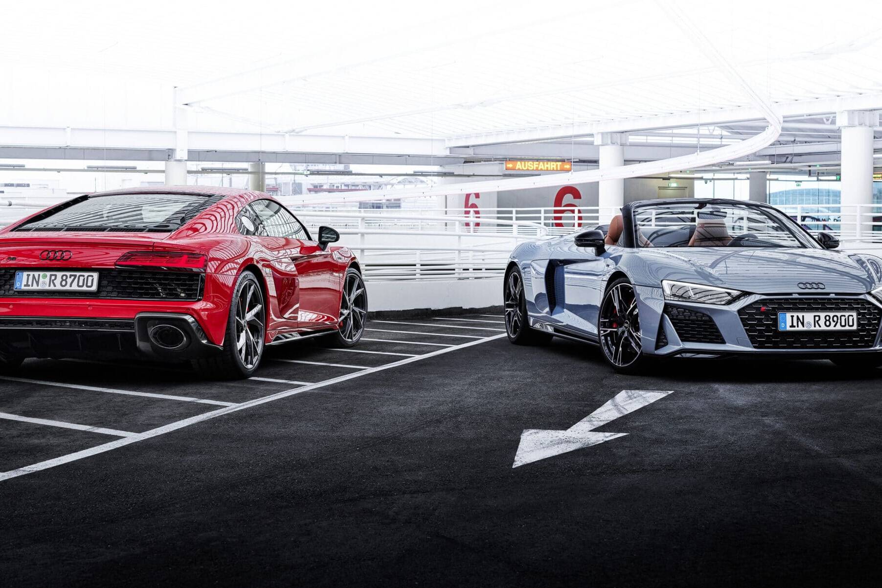 Audi R8 V10 performance RWD