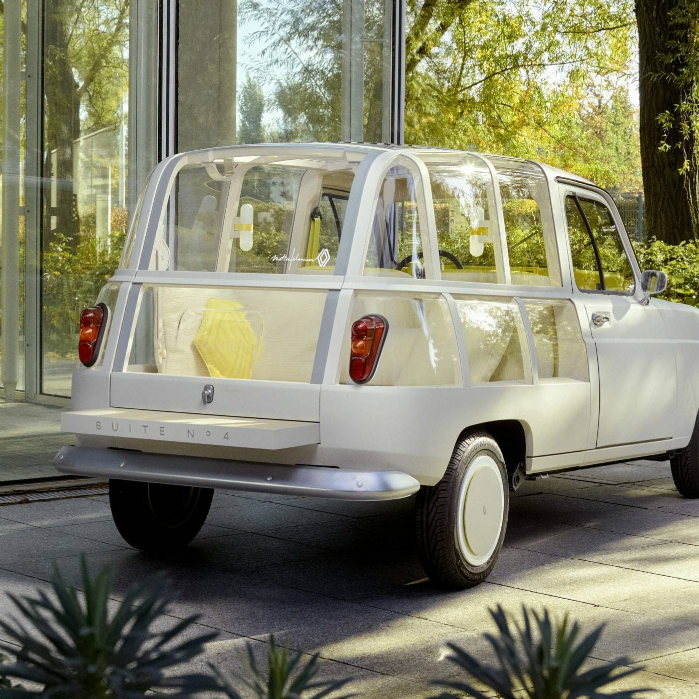 Renault 4 rétrofit Renault Suite N°4 4L