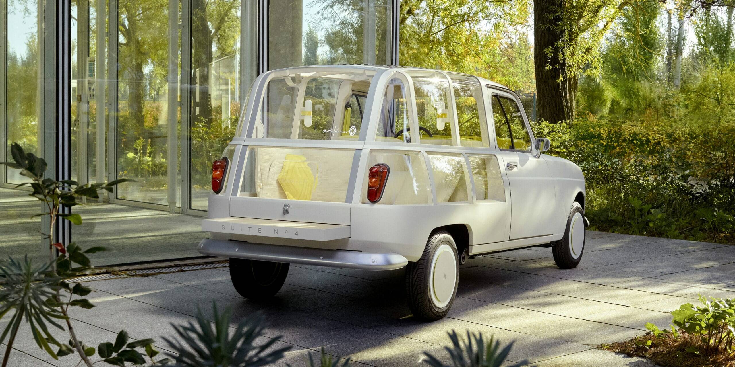 Renault 4 rétrofit Renault Suite N°4 4L