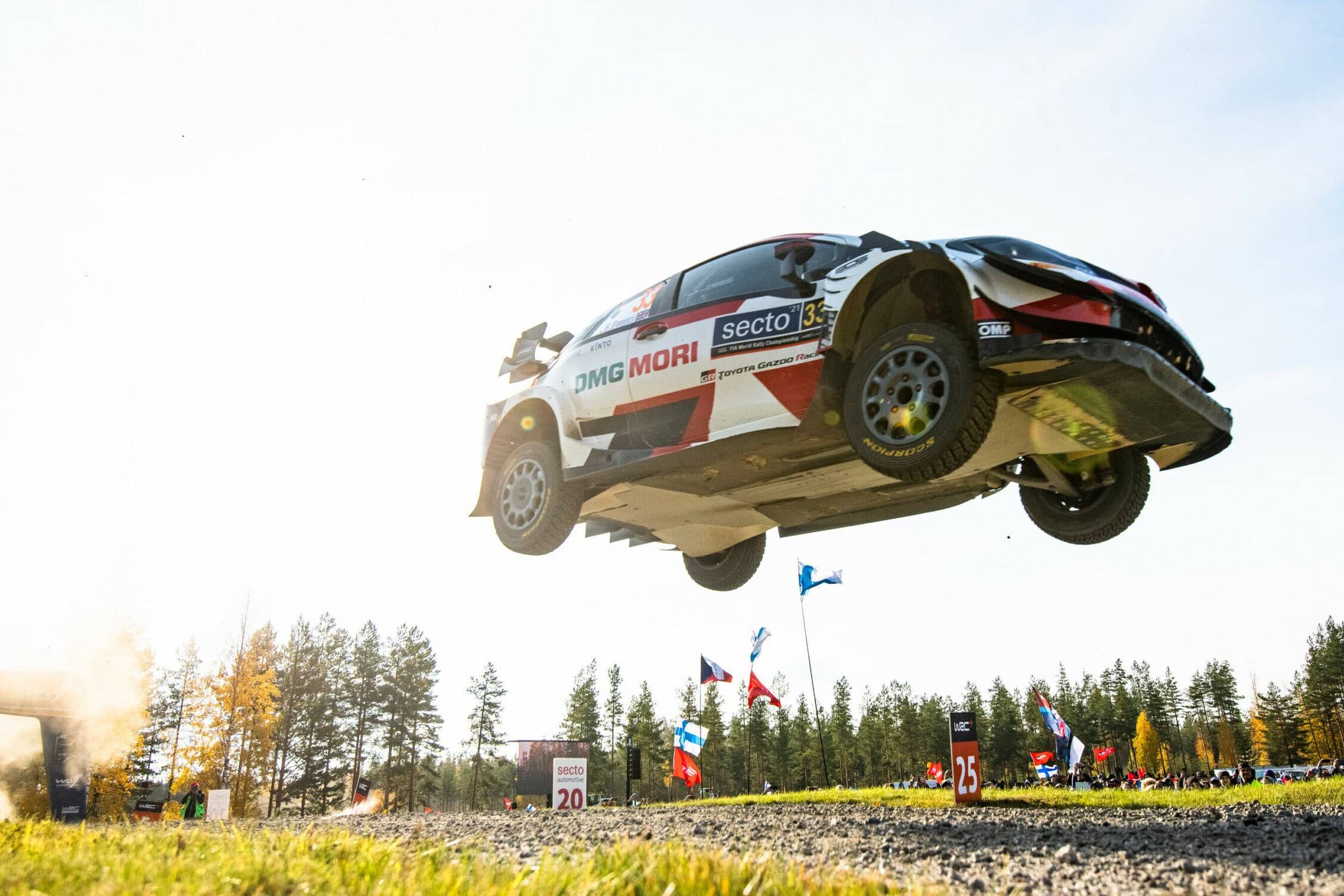 Rallye de Finlande WRC Elfyn Evans