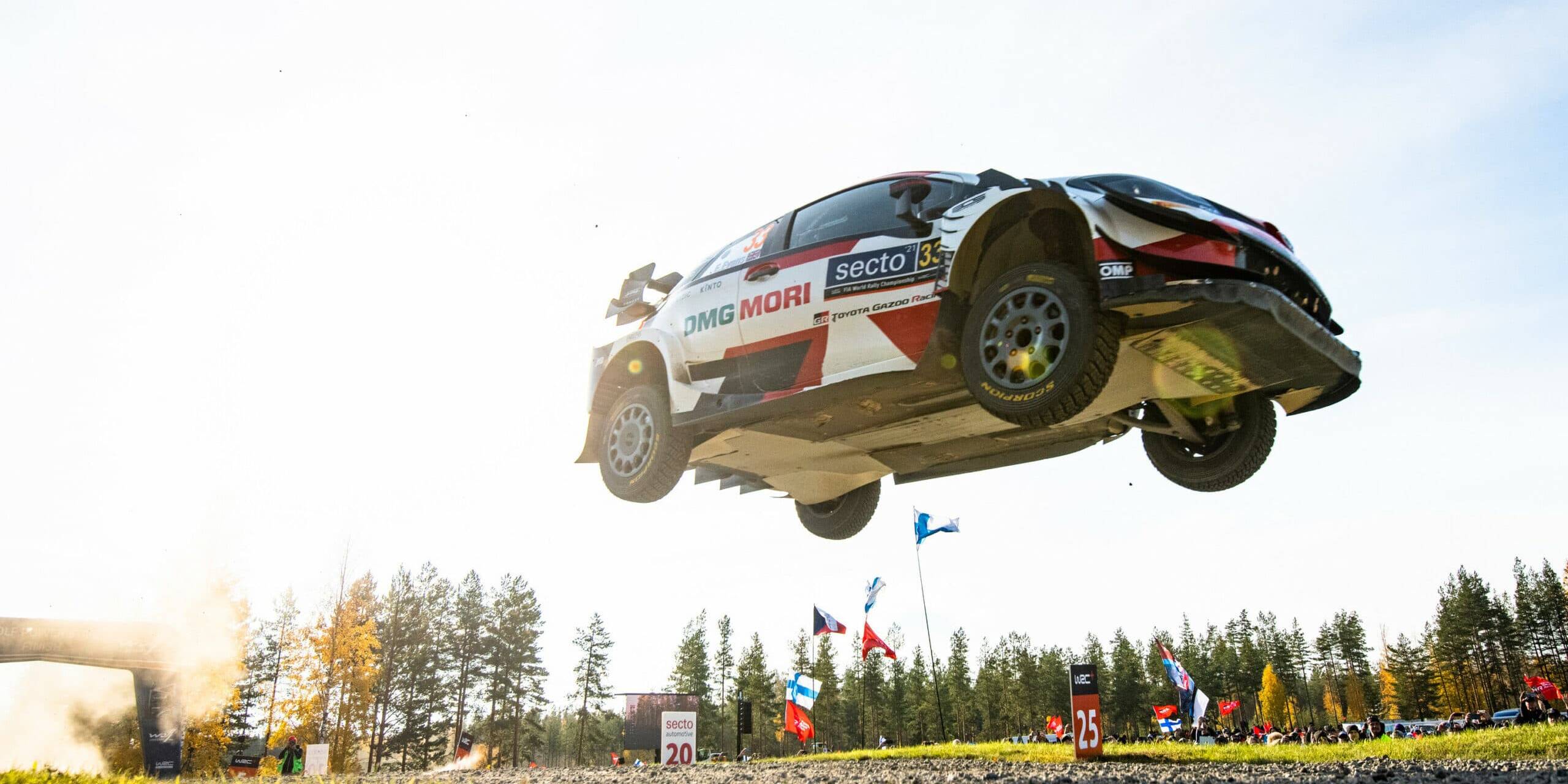 Rallye de Finlande WRC Elfyn Evans
