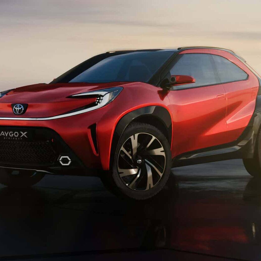 Toyota Aygo X crossover urbain