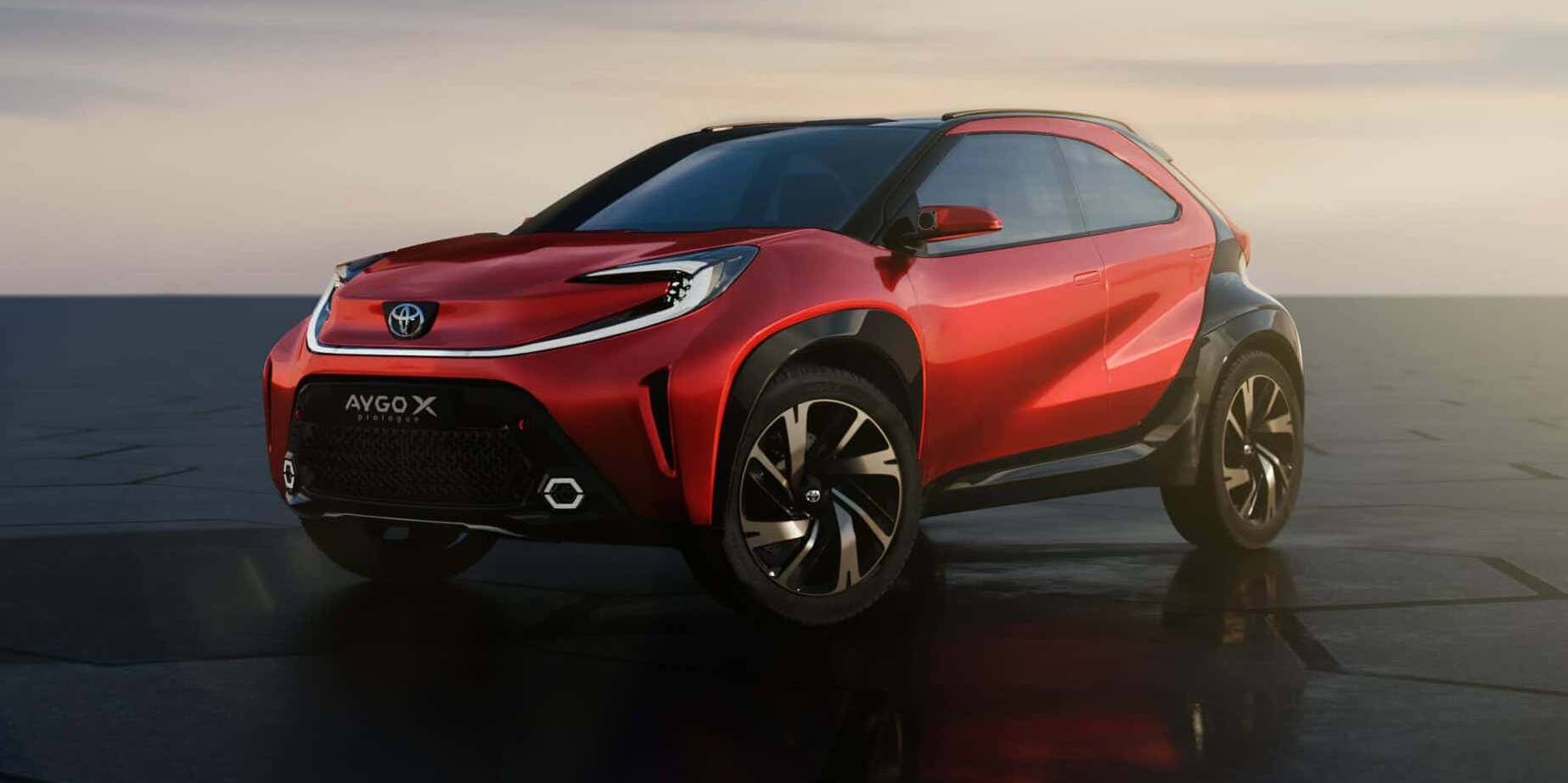 Toyota Aygo X crossover urbain