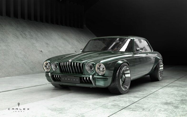 Jaguar XJC Carlex Design restomod