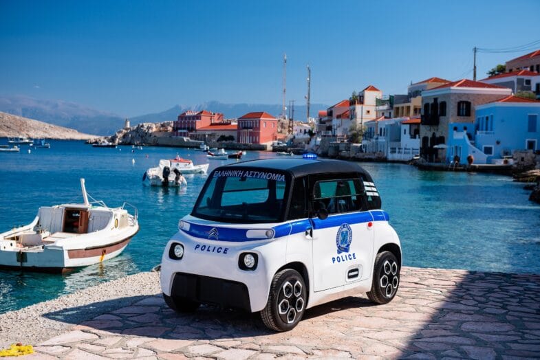 Citroën Ami voiture de police voiture électrique