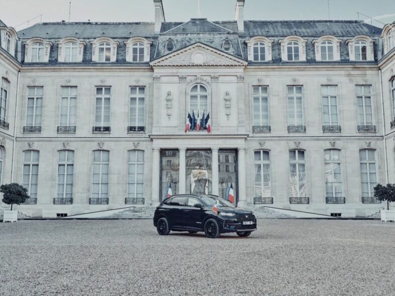 DS 7 Crossback Élysée voiture Emmanuel Macron
