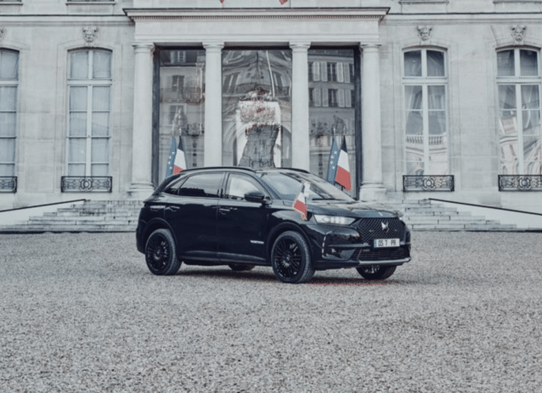 DS 7 Crossback Élysée voiture Emmanuel Macron
