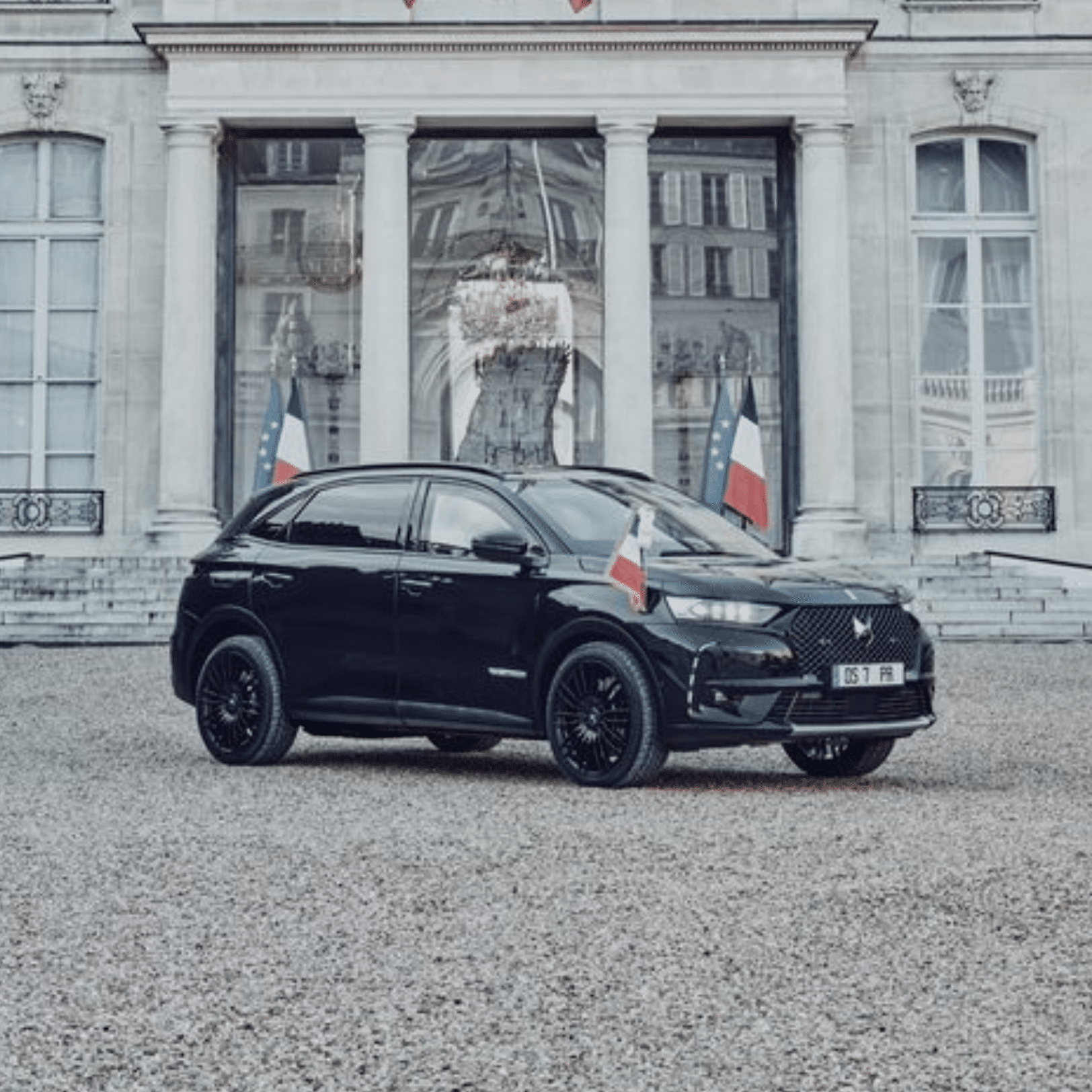 DS 7 Crossback Élysée voiture Emmanuel Macron