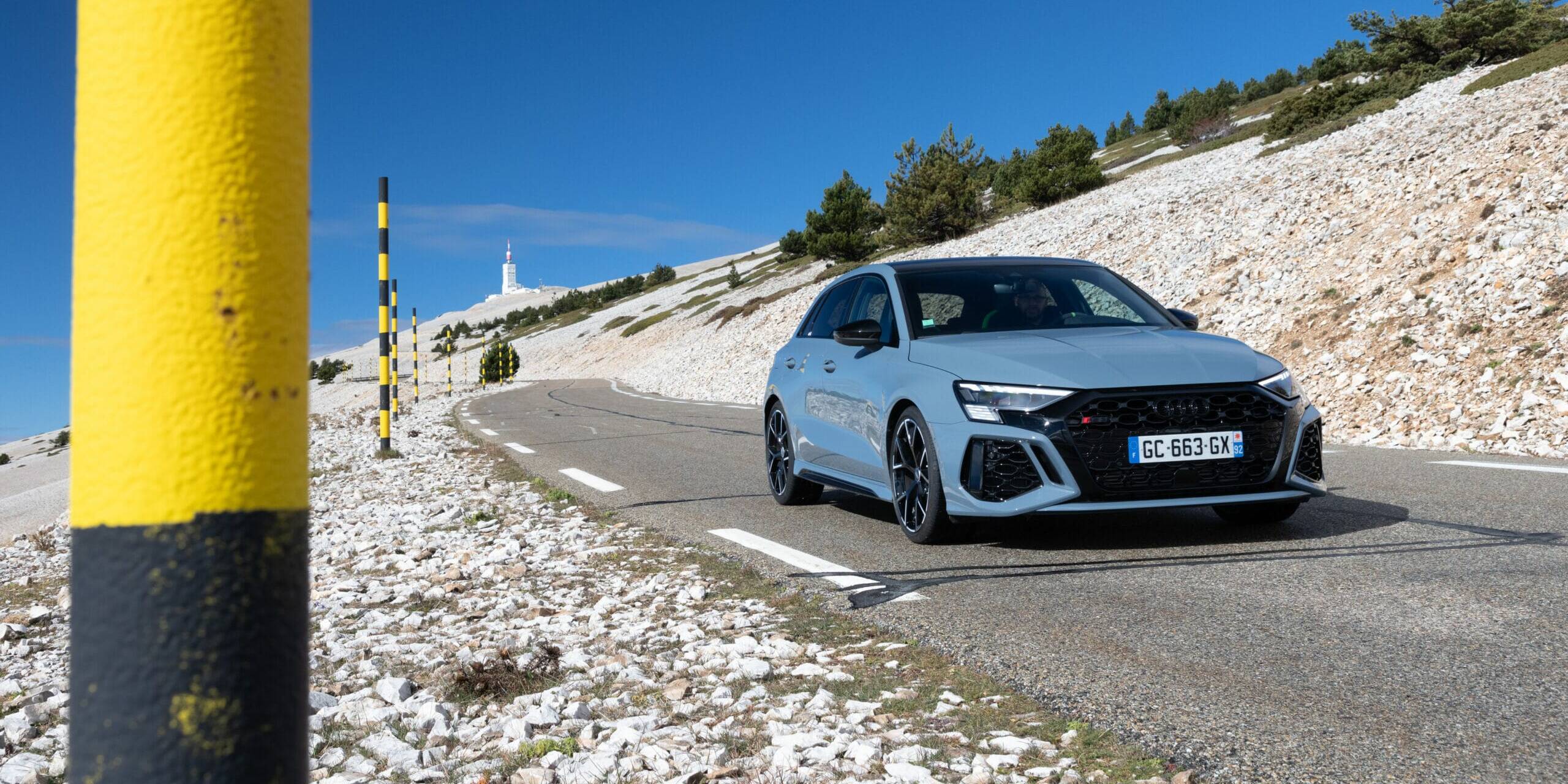 essai Audi RS 3 Sportback 2021 Mont Ventoux