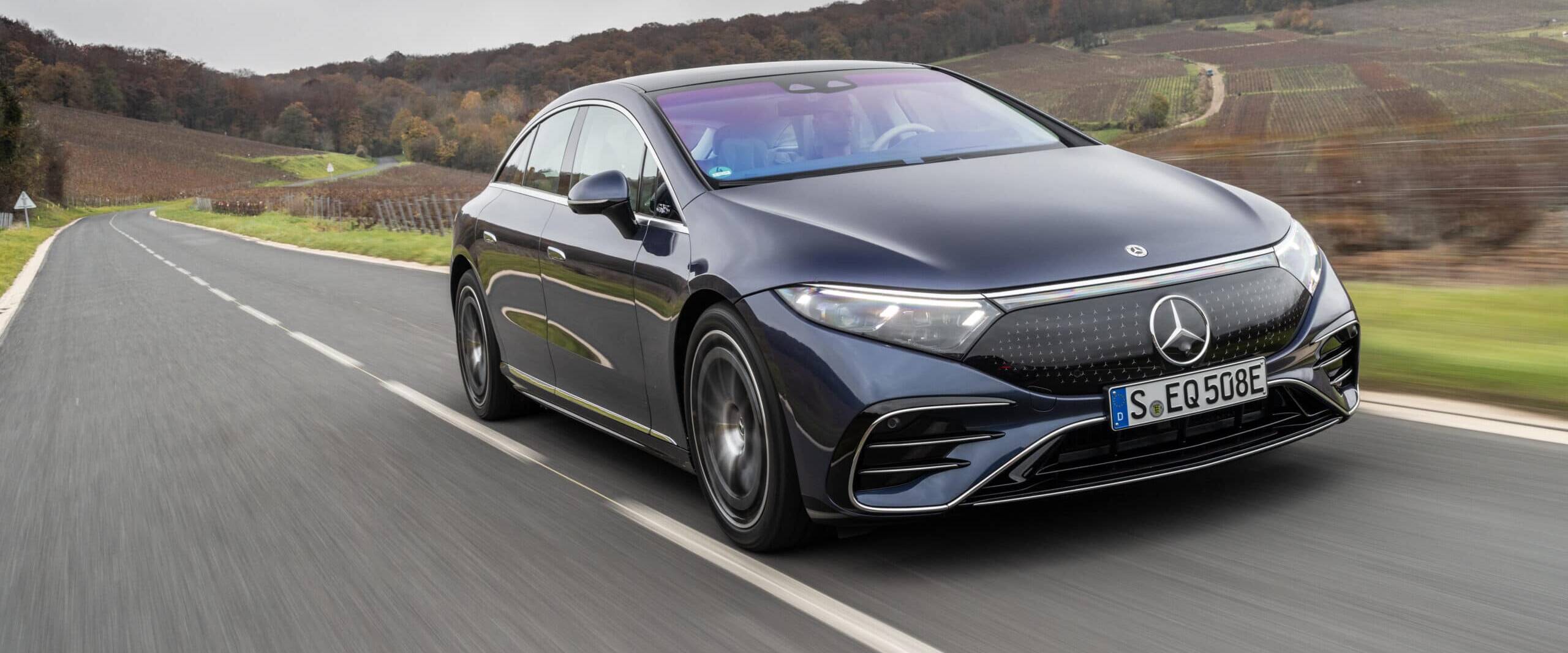 essai Mercedes-Benz EQS Mercedes EQS voiture électrique