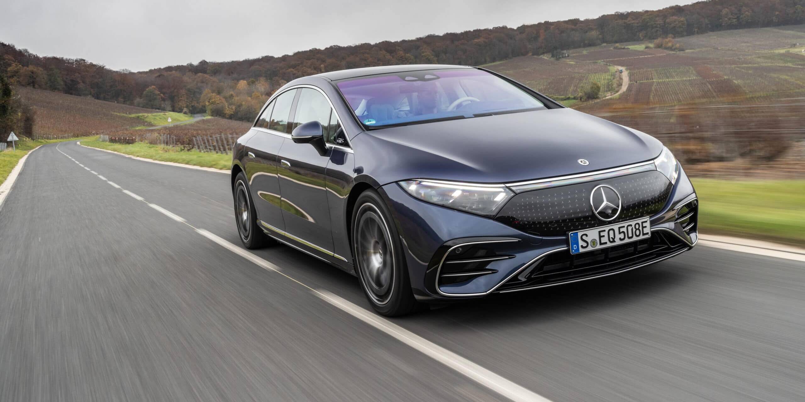 essai Mercedes-Benz EQS Mercedes EQS voiture électrique