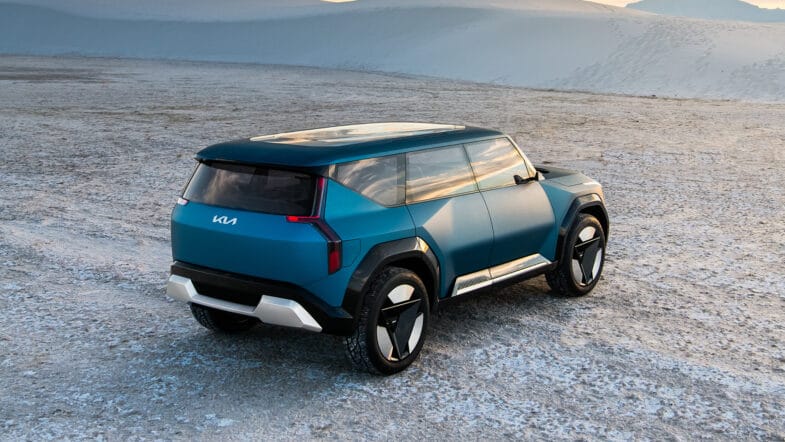 Concept Kia EV9 SUV électrique voiture électrique