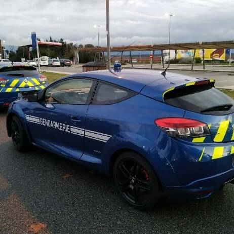 Gendarmerie nationale VRI Renault Mégane 3 R.S.