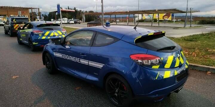 Gendarmerie nationale VRI Renault Mégane 3 R.S.