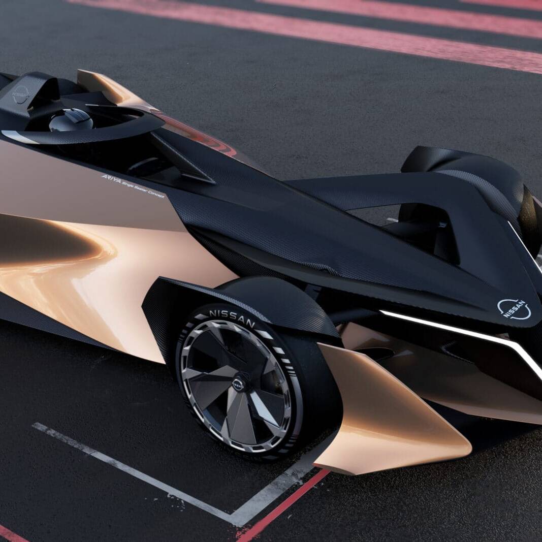 Nissan Ariya Single Seater Concept Formula E