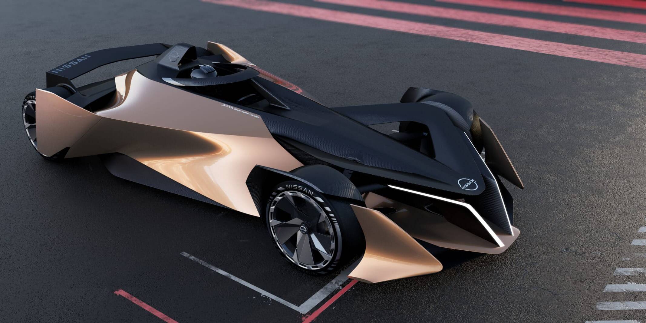 Nissan Ariya Single Seater Concept Formula E