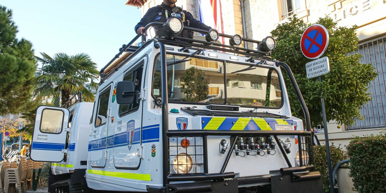 chenillettes Mandelieu Police municipale