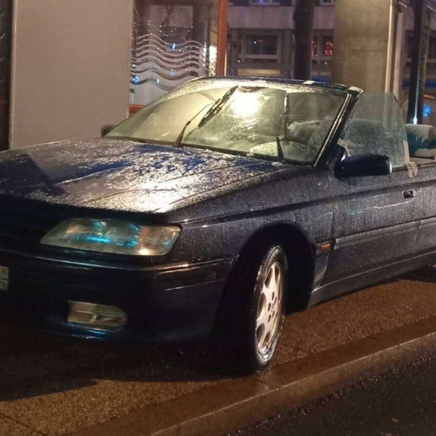 Peugeot 605 Cabriolet Police nationale Le Mans