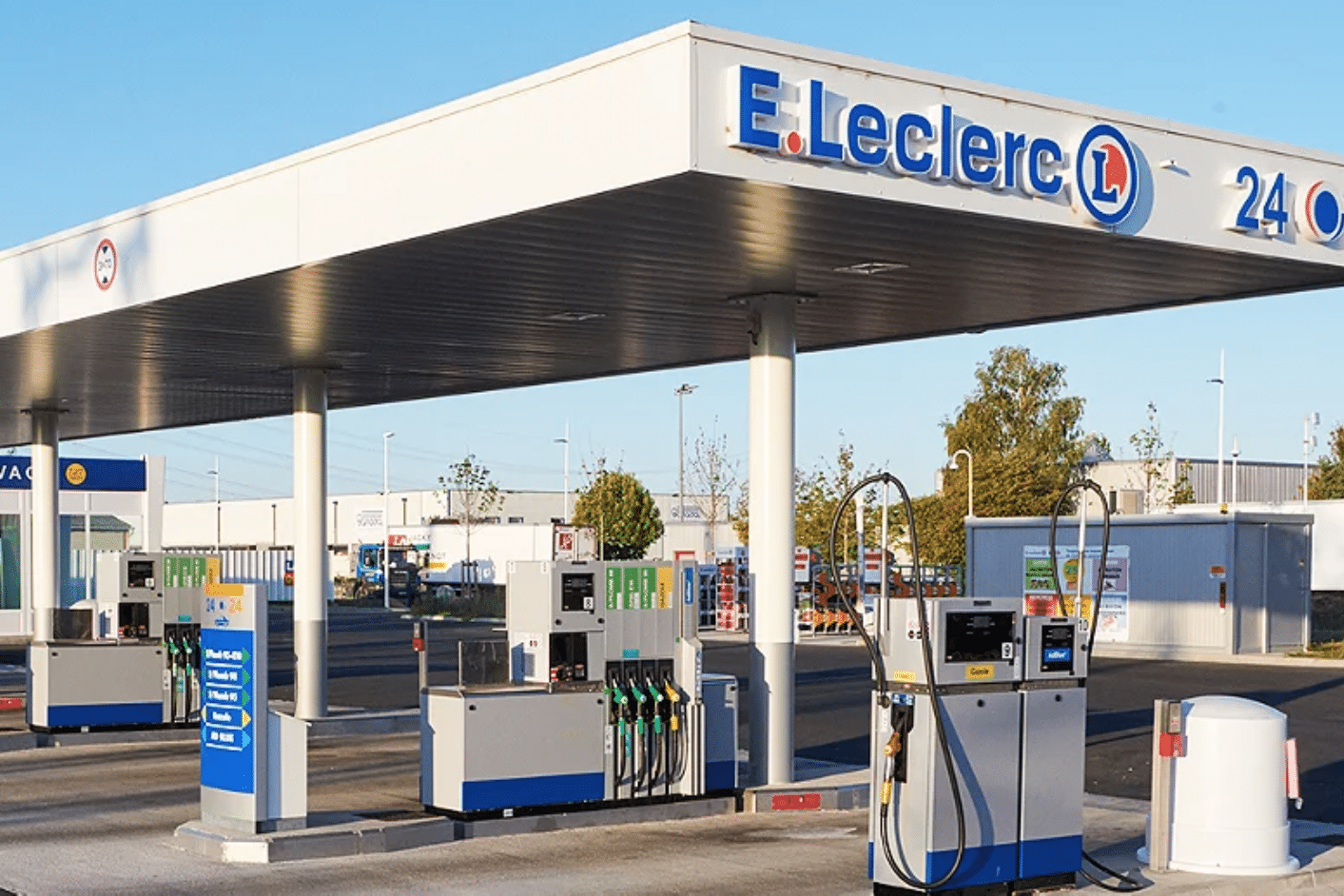 station-service station service E.Leclerc prix des carburants prix coutant