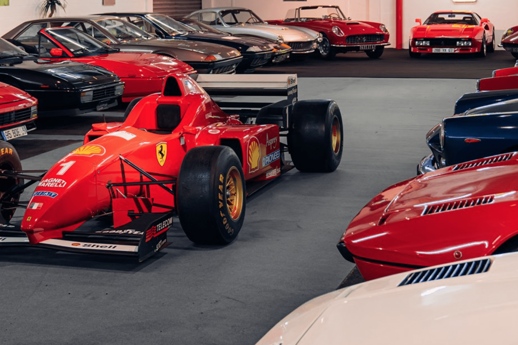 collection Ferrari collection Petitjean vente aux enchères