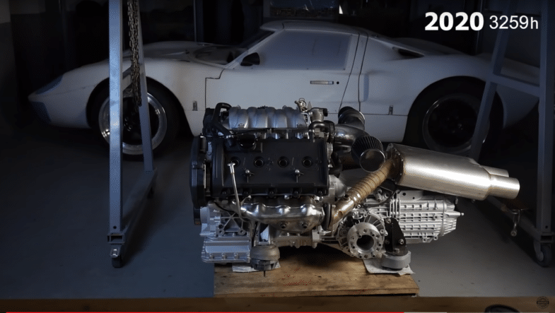 vidéo réplique Ford GT40 Benjamin Workshop