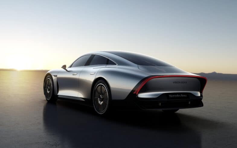 Mercedes-Benz Vision EQXX concept-car