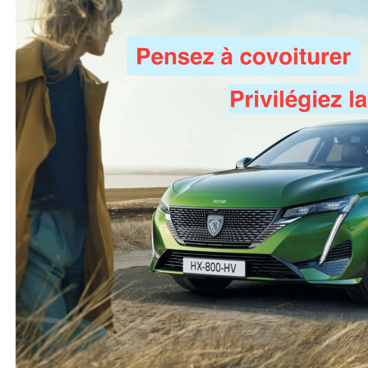 publicités pour les voitures