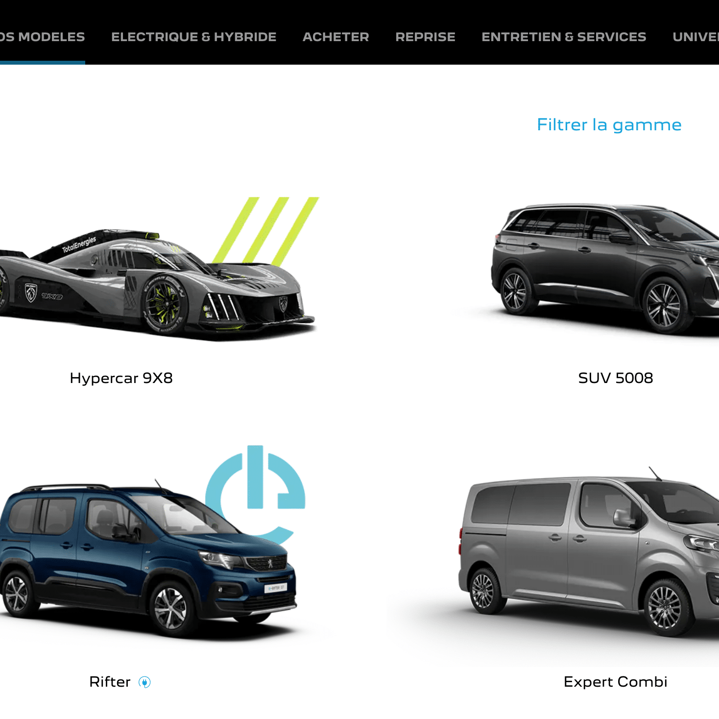 Hypercar Peugeot 9X8